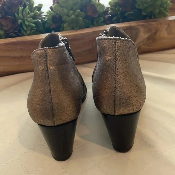 Italeau Marisa Waterproof Italian Leather Bootie‎ boot boots US 8.5 Eu 39.5 EUC - Picture 5 of 10